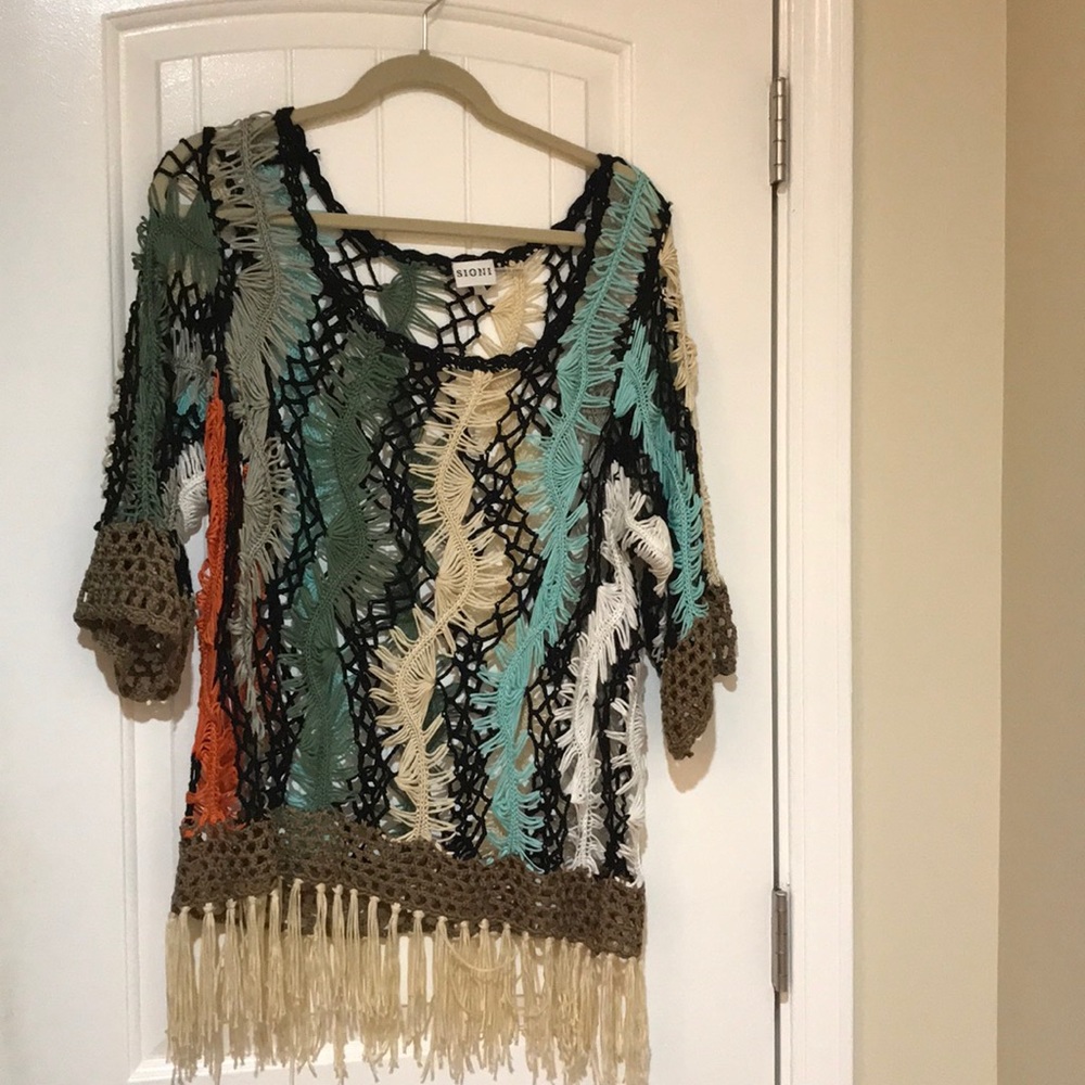 Colorful Knit Shirt